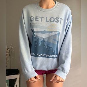 Get Lost-Great Smoky Mountains Vintage Sweatshirt
